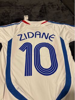 France Adidas 2006 World Cup Final Jersey Zidane #10