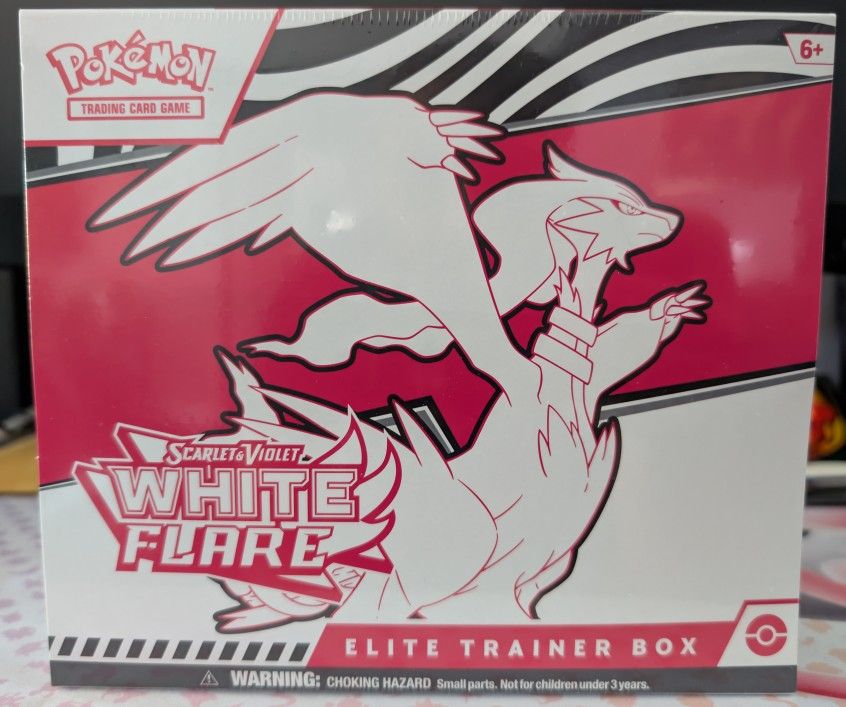 Pokemon TCG White Flare ETB Elite Trainer Box Factory Sealed