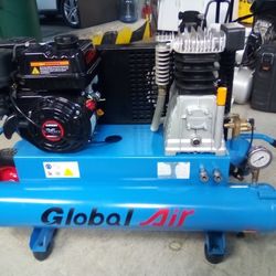 Global Air Industrial Air Compressor 6.5 HP