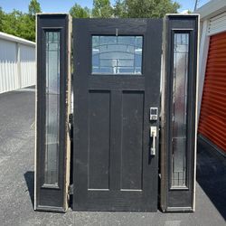Exterior Front Door With Sidelights 