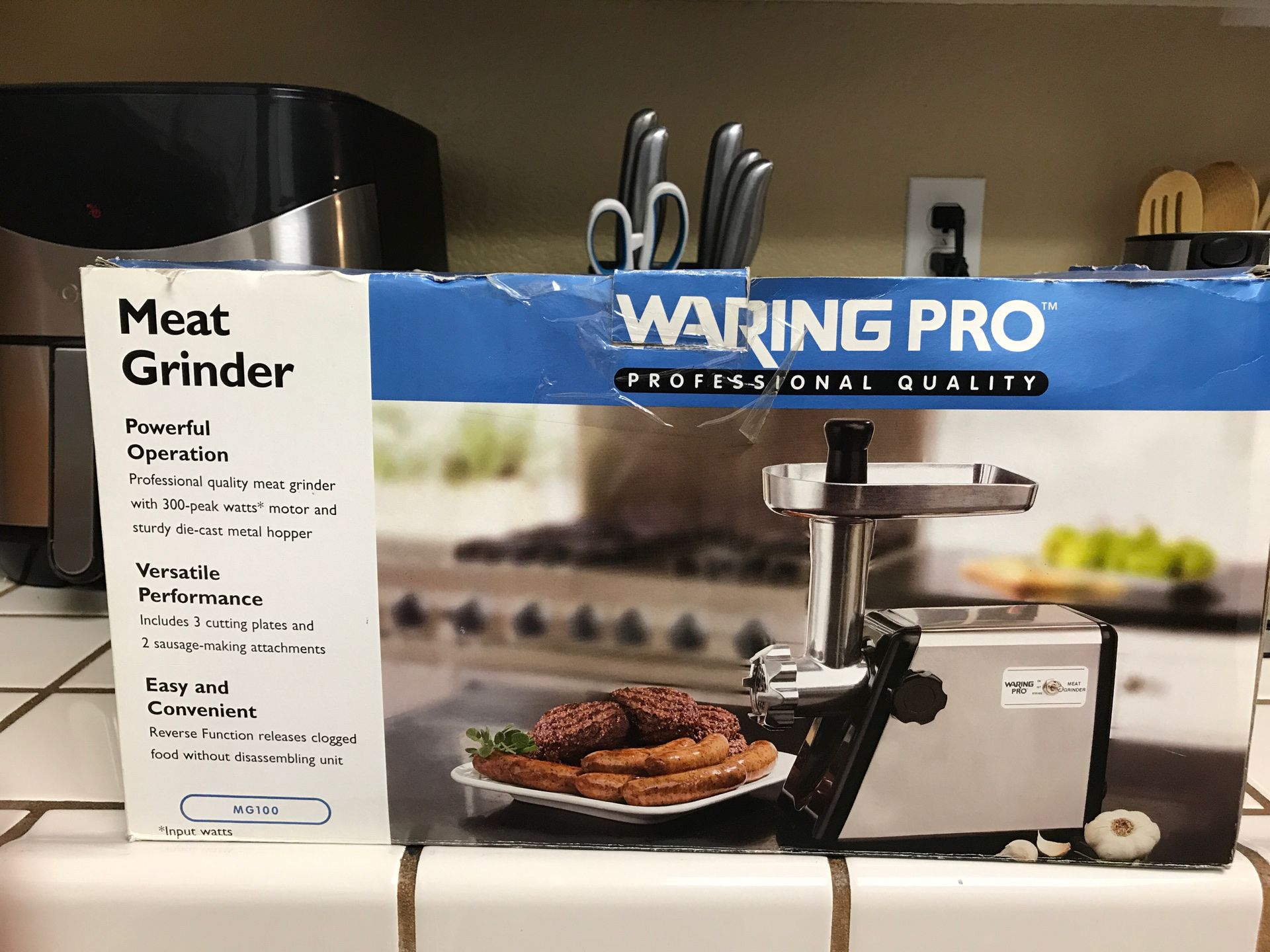 Waring pro meat grinder