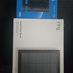 Ring Outdoor Cam Plus And Solar Panel