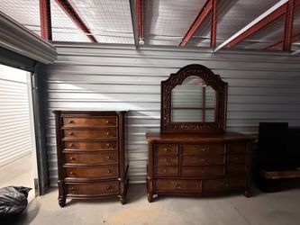 Queen antique bedroom set imported from VIETNAM