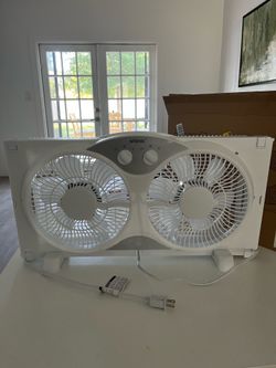 Window Fan dual intake-exhaust