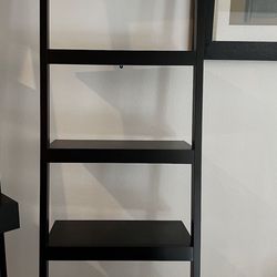 Crate & Barrel Leaning Bookshelf