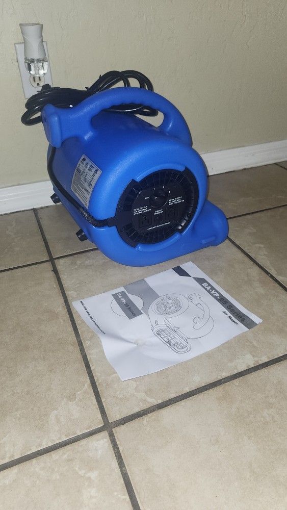 B-air 3 Speed Air Mover 1/4HP**$50 Firm