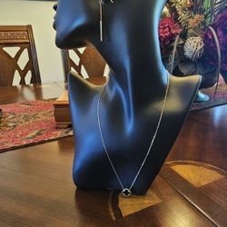 18K Saudi Gold Necklace w/ Pendant |18” | Minimalist | Real Gold E