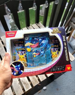 Mega Greninja Ex 30th celebration Box