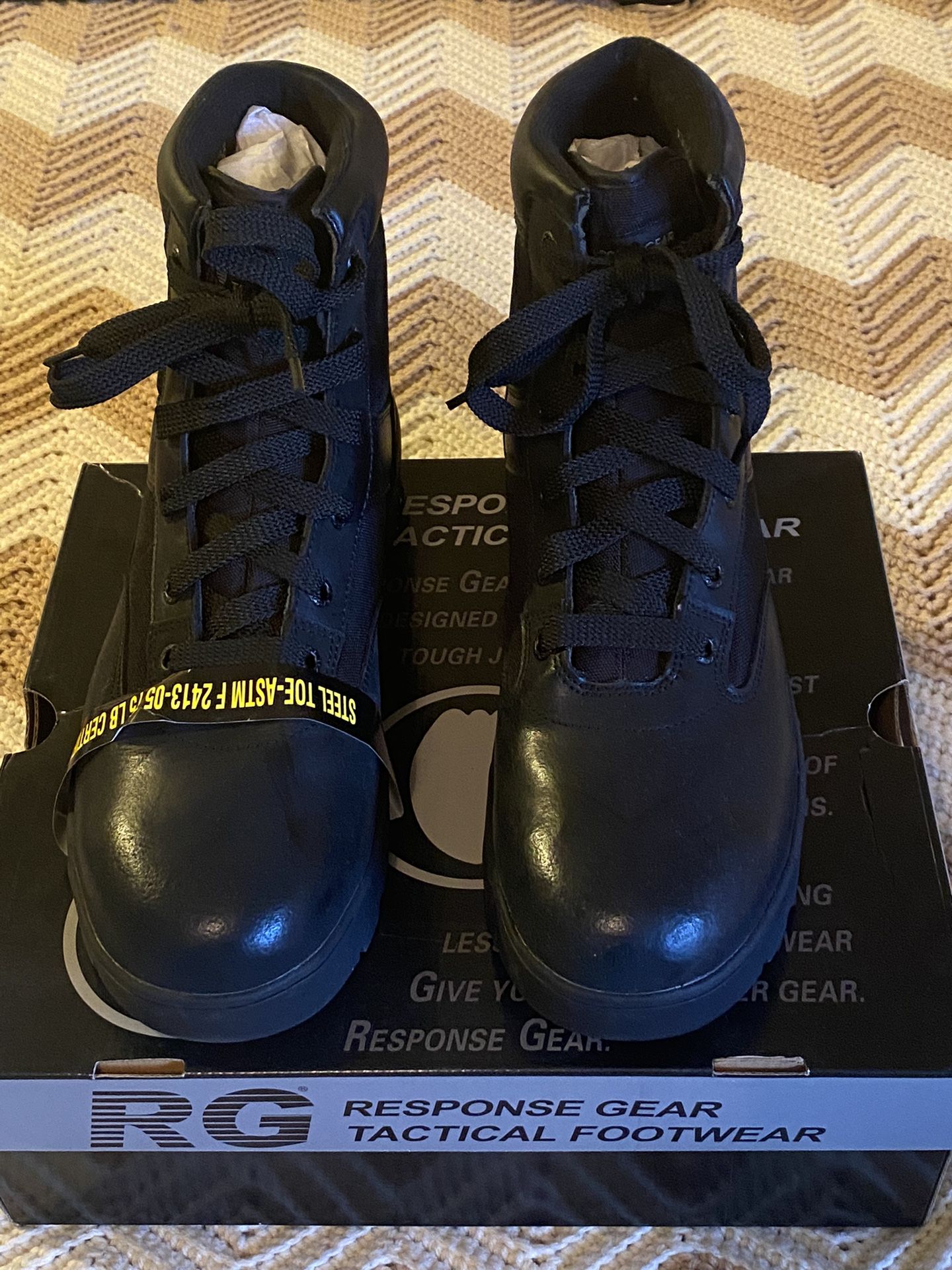 Response Gear Tactical Boots New