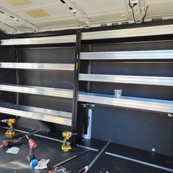 SHELVES AND PARTITION