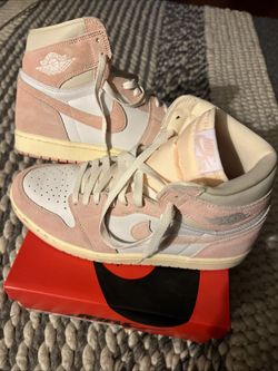 Nike Air Jordan 1 High OG Washed Pink Mens 10/ Womens 11.5