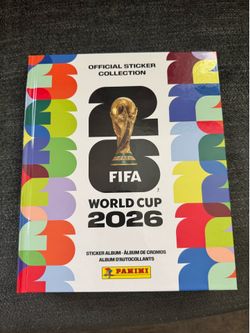 Panini 2026 World Cup hard cover book