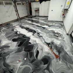 Marble floor