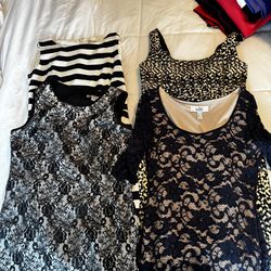 Bundle of clothes and shoes