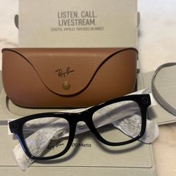 Meta Glasses Gen1 Gloss Black NEW