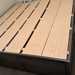 Free wood from king platform bed! Read all!!