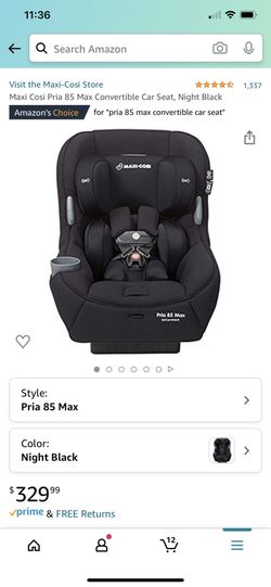 Still AVAILABLE!! Maxi Cosi Car Seat Pria 85 Max Convertible