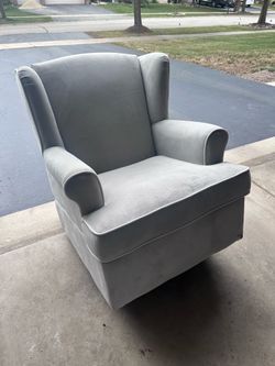 Nursing rocking chair gray
