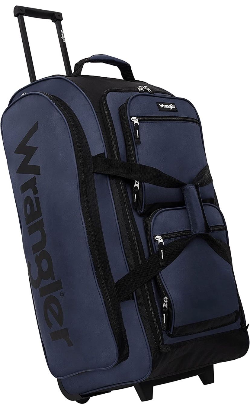 Wrangler Wesley Rolling Duffel Bag BRAND NEW