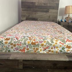 1 Twin Bed With Matress,Like News For Kid 