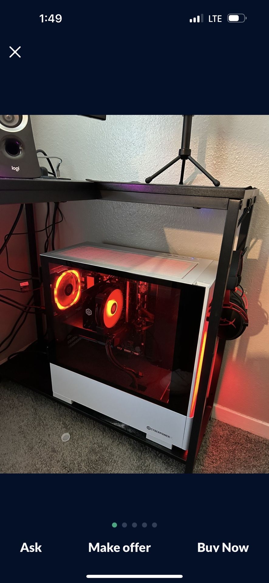 Cyber power PC & Monitor