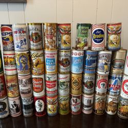 Vintage Beer Cans 