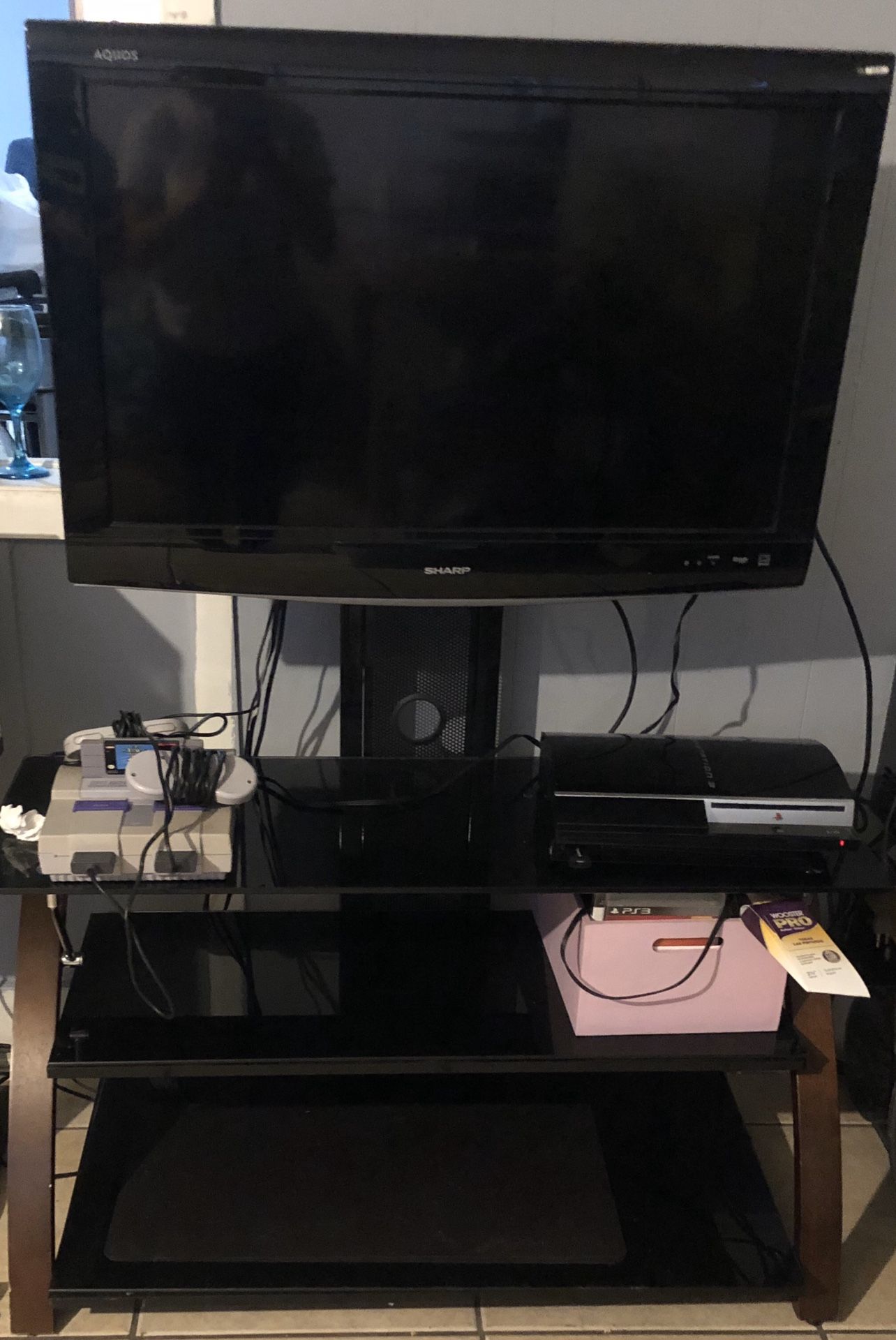 Tv and stand