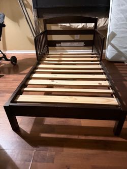 Toddler Bed Frame with Side Rails