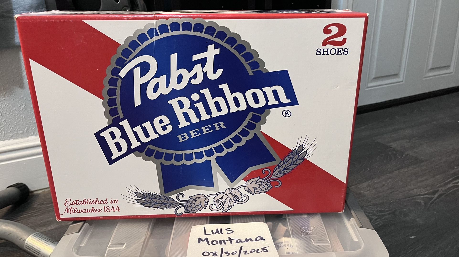 Pabst Blue Ribbon Vans