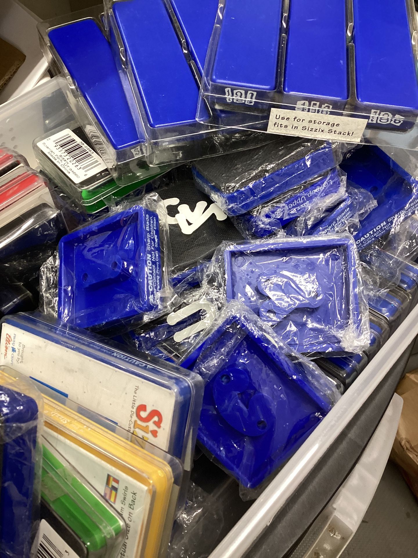 Sizzix stamp accessories