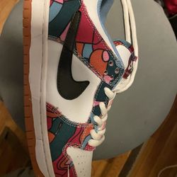 Nike SB Dunks Low Pro X Parra Abstract Art