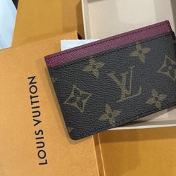 Authentic Louis Vuitton Card Holder