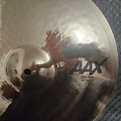Sabian AAX 15inch Thin Hi Hats Brilliant Finish 
