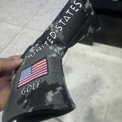 USA Blade Putter Head Cover 
