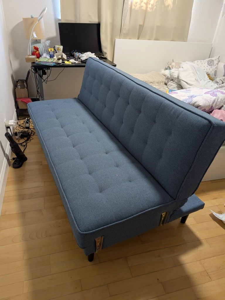 Barely Used Sofa Bed With Arms