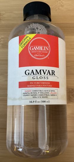 Gamblin Gamvar Picture Varnish - Gloss Finish, 16.9 oz.