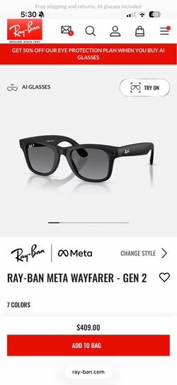Meta sunglasses