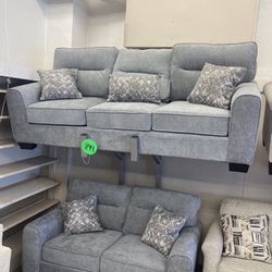 Gray  Sofa Set 