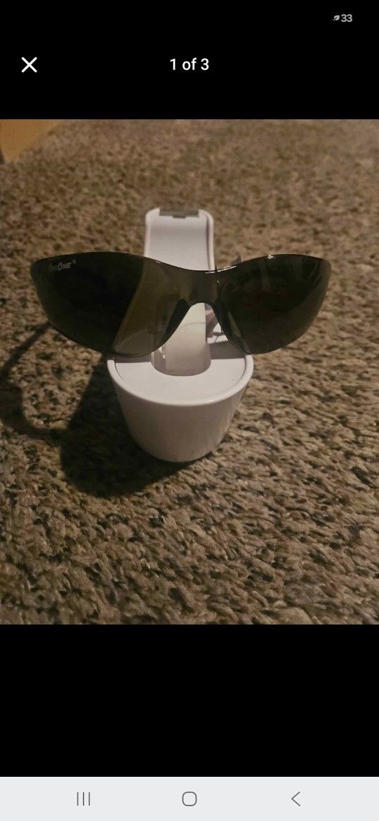 Welding safety glasses