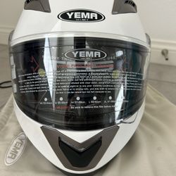Brand New YEMA Full Face Modular Flip Up Motorcycle Helmet-size xxl