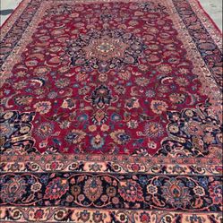 Liquidation Sale Antique Persian Rug 10 Ft 1 Inches X 13 Ft 2 Inches Was 6000 Now 1350 