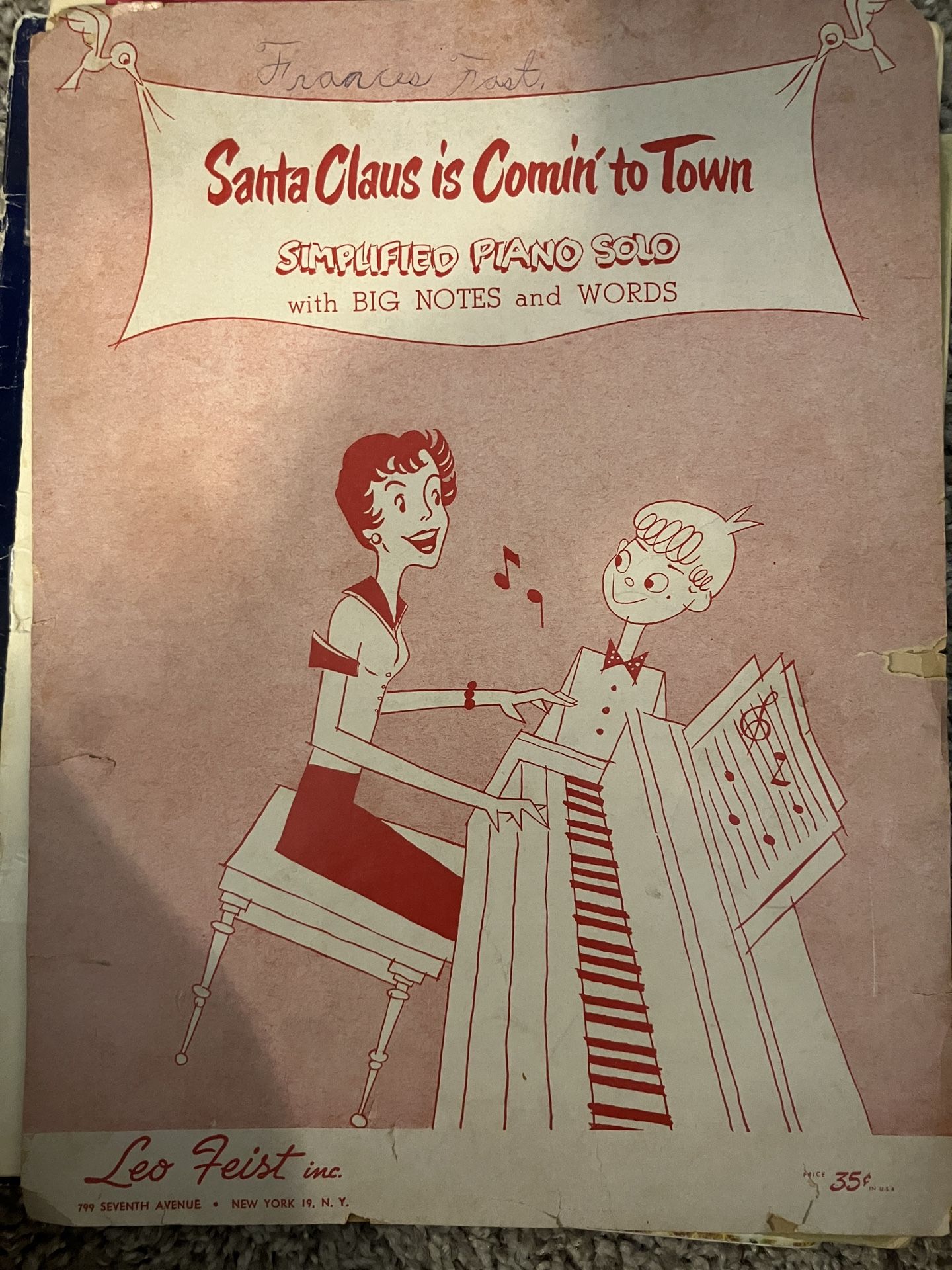 Piano Sheet Music