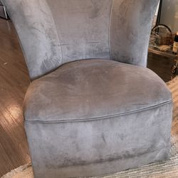 Grey Swivel Chairs (2)