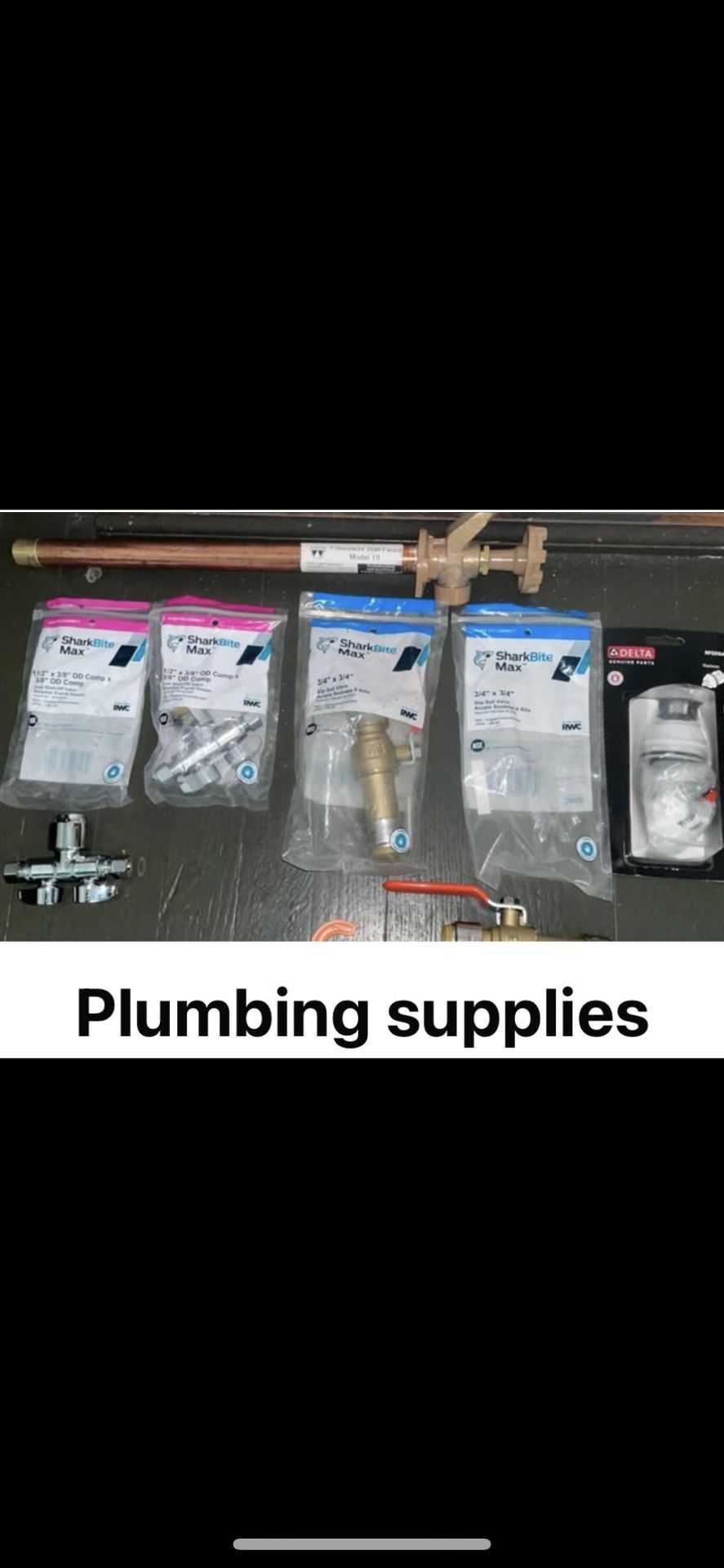 Plumbing Supplies $175