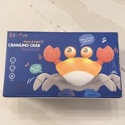 Crawling Crab Baby Toy