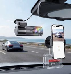 NEW KEYROO Q1 Dash Cam 2.5K WiFi + 64GB Card Included