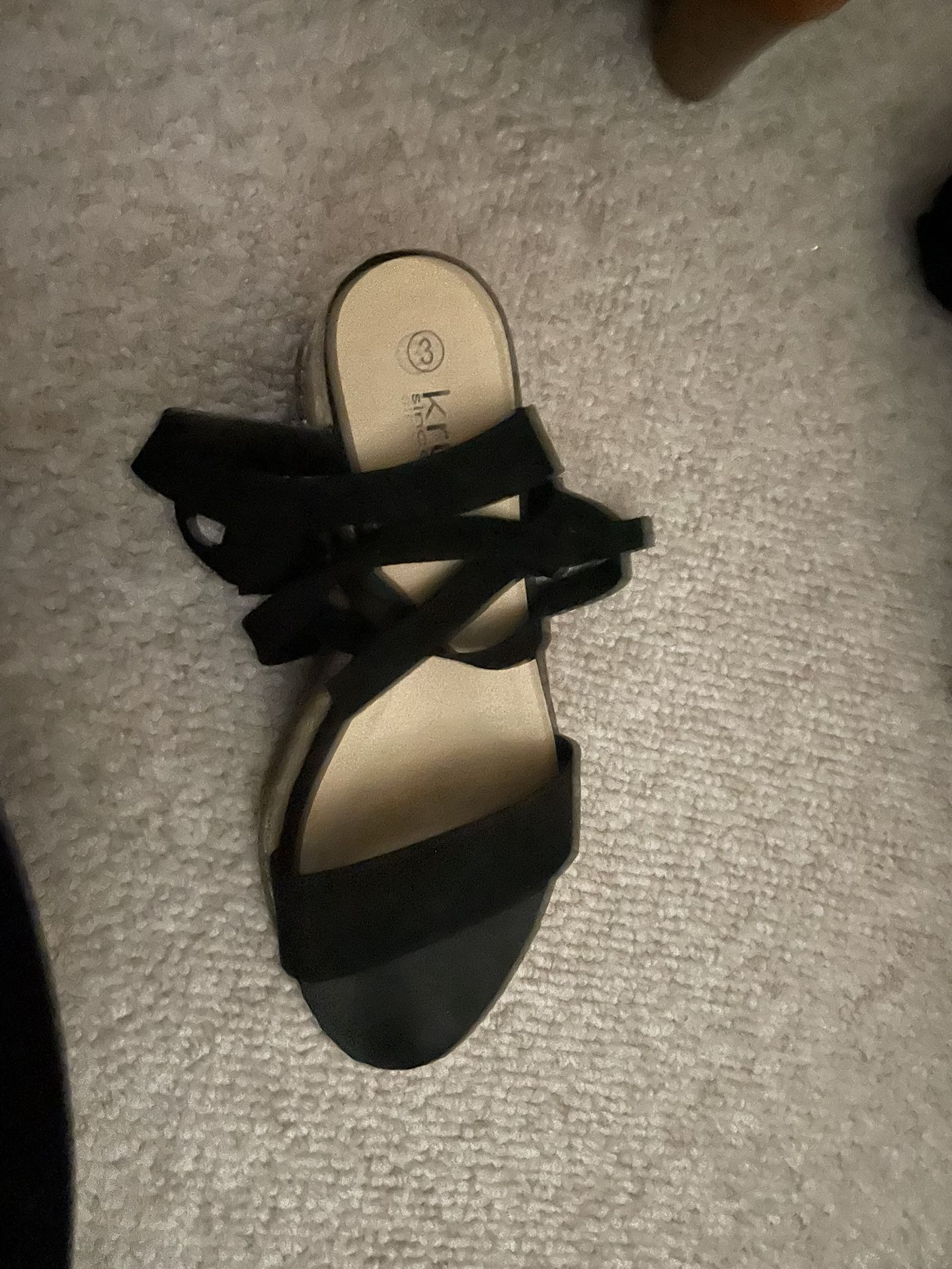 Platform Lace Up Sandals