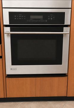GE Monogram Stainless Steel Double Wall Oven 27"