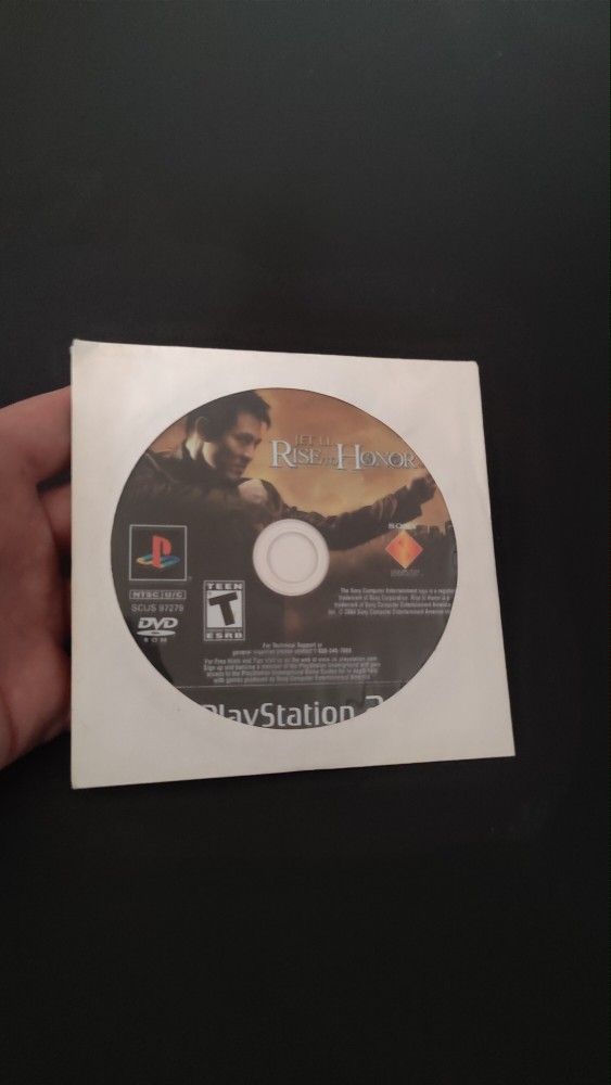 Jet Li: Rise to Honor (PS2, PlayStation 2)
Disc only