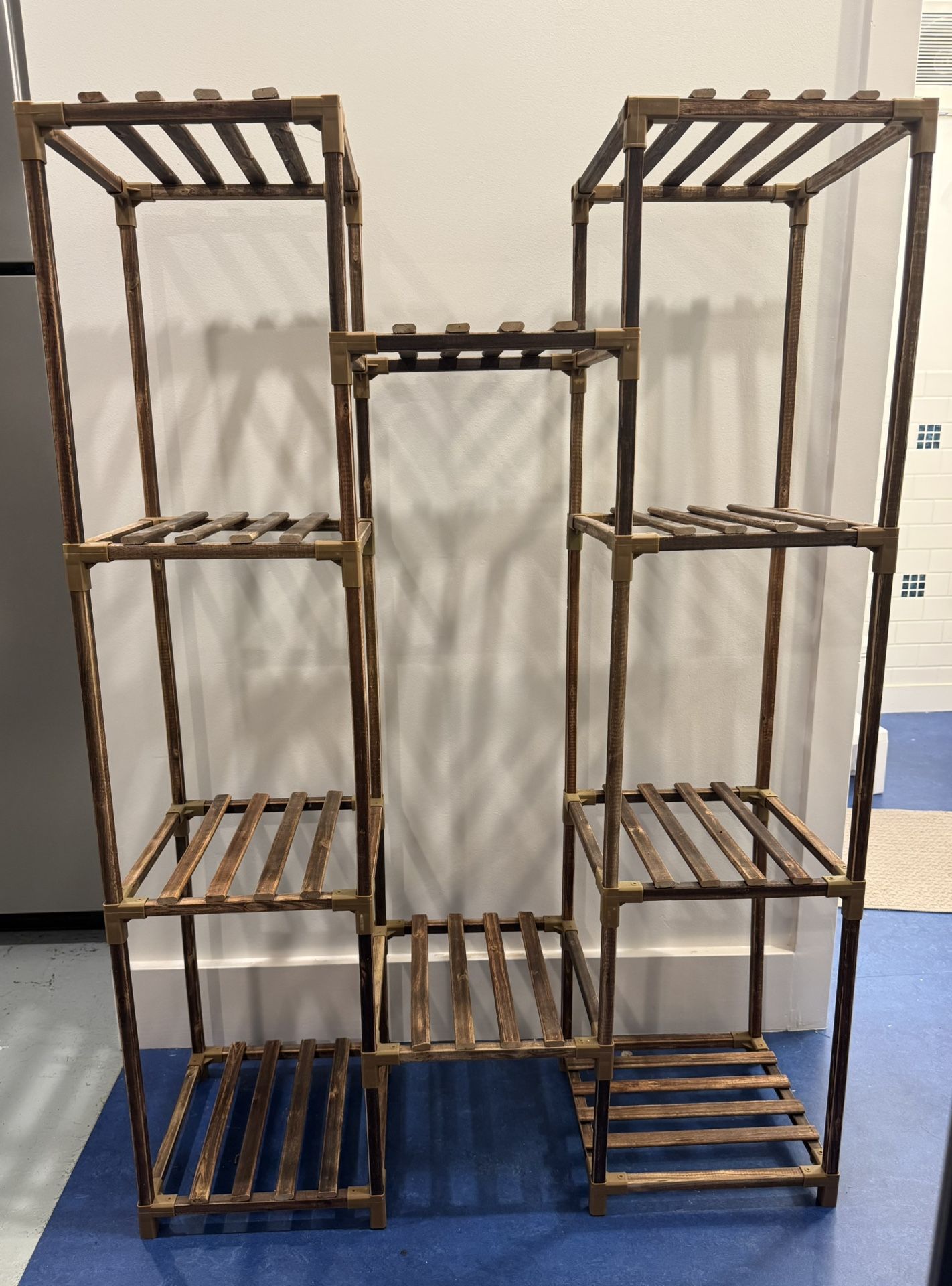 Plant Shelf Stand – Holds 9 Plants + Hanging Spot